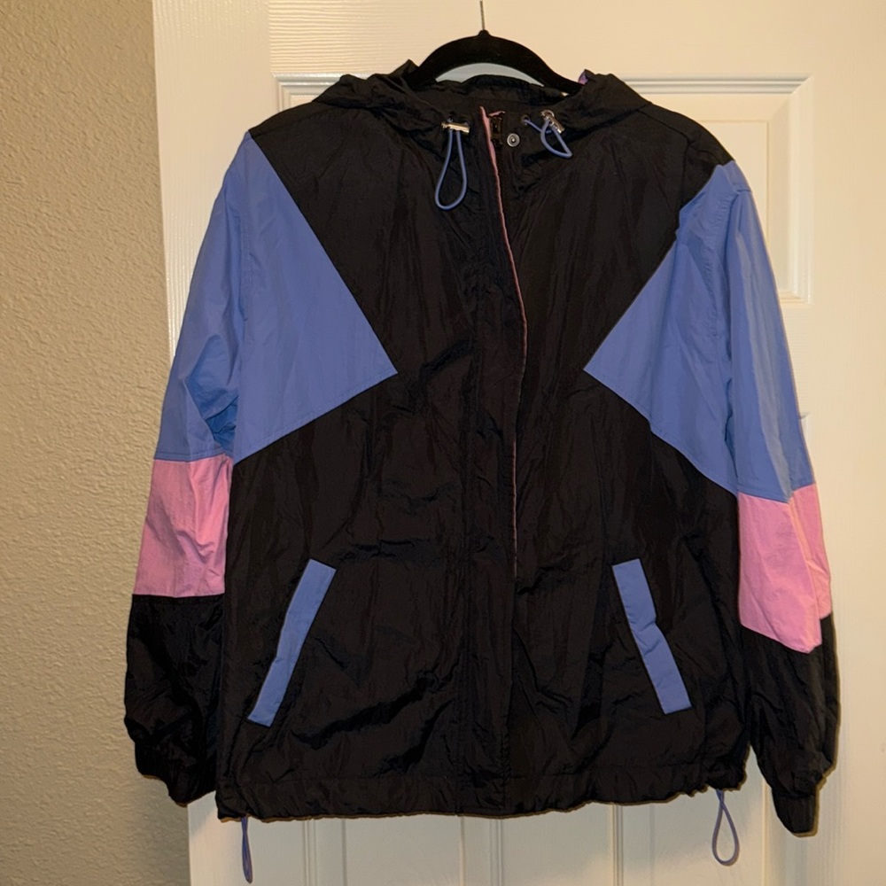 American Eagle color block windbreaker